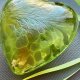 Art Glass Friendship Glass Heart - Zawieszka szkło artystyczne ❀ڿڰۣ❀ Ręczna praca