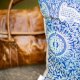 Poszewka na poduszke, Batik z Bali, 100% bawełna