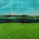 Naszyjnik ceramiczny turkusowo-zielony krajobraz