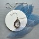 Artistic Necklace - Agate and Amethyst ❤ STWORZONY PRZEZ NATURĘ - HARMONIA YIN I YANG ❤ Srebro 925
