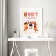 Plakat Body Positive - format A4