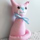 Kotek Torebkowy Różyczka 25 cm
