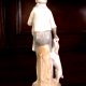 figurka porcelanowa chłopca z psem- 1
