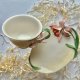 Beautiful Luxury Orchid ❀ڿڰۣ❀ Hand painted - Kwiatowa filiżanka i talerzyk