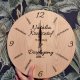 Ślubne podziękowanie dla rodziców, drewniany zegar personalizowany, dla dziadków