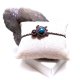 ŻÓŁWIK Ametyst Apatyt amulet talizman kamienie naturalny delfina dolls