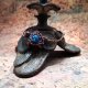 ŻÓŁWIK Apatyt Granat amulet talizman kamienie naturalny delfina dolls