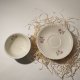 100 letnia filiżanka i spodek Art Deco Mosa holenderska porcelana