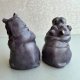 Franklin Mint Collectables ❤ Salt & Pepper ❤ Figurkowy komplet do przypraw