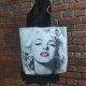 Duża torebka typu shopper MARILYN MONROE