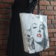 Duża torebka typu shopper MARILYN MONROE