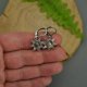 Małe kolczyki słoneczka labradoryt wire wrapping słońce słońca