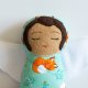 Mini aniołek stróż - Kasia - 16 cm
