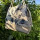 Torebka bucket bag na lato - worek wzory letnie waszka