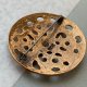Vintage Bronze Kalevala Koru Finland Brooch ❀ڿڰۣ❀  Klasyka Modernizmu ❀ڿڰۣ❀ Ręczna artystyczna praca