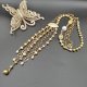 Długi naszyjnik z złota perła słodkowodna z dużym wisiorkiem i pozłacany łańcuszkem Ręcznie robiona biżuteria