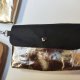 torebeczka/ saszetka/ nerka z washpapy black+lamina
