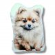 Przytulanka piesek maskotka z psem poduszka do salonu dla dziecka pomeranian szpic miniaturowy