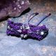 Nocny Ognik bransoletka makramowa pleciona ametyst mikro makrama delfina dolls
