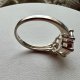 Rose Quartz Sterling Silver Ring ❤ Naturalny różowy kwarc ❤