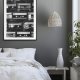 Zestaw plakatów - 40x50 cm czarno białe fotografie