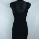 F&F ołówkowa sukienka mini black / 8 - 34 - XS
