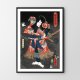 Japonia plakat azjatycki Grafika Samurai Azja 40x50 cm