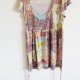 orientalne wzory bluzka vintage