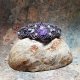Gwiazda ACRUX bransoletka Ametyst Czaroit Kamień Księżycowy Bransoleta mankietowa pleciona~ DelfinaDolls ~ mikro makrama