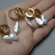 Pearls /white/ perły vol. 15 - kolczyki