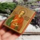 Święty Pantelejmon, męczennik, stara ikona rosyjska