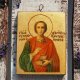 Święty Pantelejmon, męczennik, stara ikona rosyjska