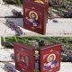 Ikona rozkładana rosyjska, tryptyk, Jezus, Maryja, Józef, Święta Rodzina, druk
