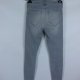 River Island szare spodnie jeans dziury / 34