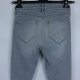 River Island szare spodnie jeans dziury / 34