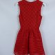 H&M rozkloszowana sukienka mini red / XXS z metką