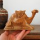 Wielbłąd, rzeźba afrykańska, Egipt, rękodzieło, drewno