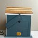 Luxury Birdhouse Blue Bristol Cottage Charmers Handmade ❤ Wyjątkowy dom dla ptaków ❤ Duży, drewniany