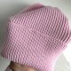 Beanie czapka z wełny merino VARELLA 100% Baby Merino 05 Jasny Róż - od ręki