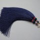 Maxi boho /navy blue - bordoux/ 08-2023 - kolczyki