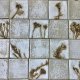 Kafelki ceramiczne ręcznie robione "Porcelanowe kwiaty II"
