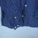 H&M granatowa koszula wzór bawełna / S