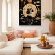 Plakat Kobieta astrologia kolaż  - format 40x50 cm