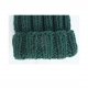 CZAPKA BEANIE HANDMADE LEŚNA ZIELEŃ