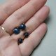 Dots - szafiry /alloys collection/ - sztyfty