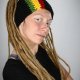 Opaska DreadLove Rasta 01 - CZARNA