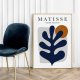 Plakat Matisse Leaf Liść  A4 - 21.0 x 29.7CM