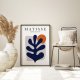 Plakat Matisse Leaf Liść  50x70 cm