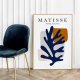 Plakat Matisse Leaf Liść v2  - 30x40 cm