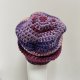 Gruba czapka beanie smerf kolorowa szydełkowa